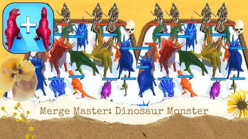 Merge Master: Dinosaur Monster - Gameplay Walkthrough - Android Part 1 (IOS, Android) #funnygamestop