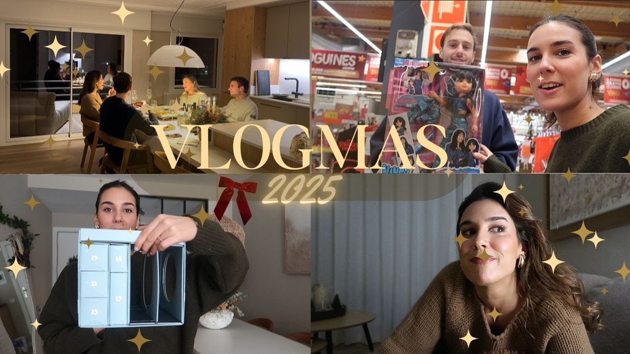 Vlogmas día 15🎄Cenita muy especial, compra semanal y otros planes navideños