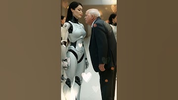 Welcome to the Future? A Heartwarming Connection Between Man and Robot  #ai #robot #futuretech