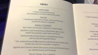 Ac873 Frayyz Air Canda Business Class Frankfurt To Toronto Seats And Menu 4k