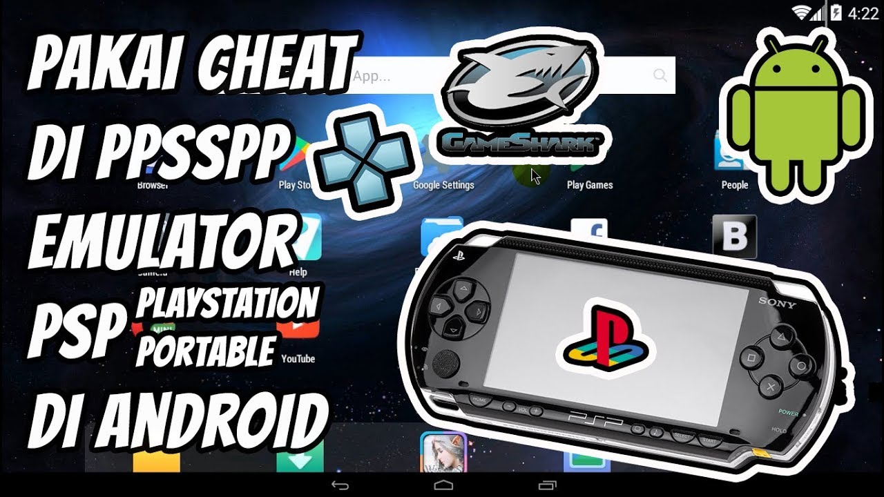 Cara Cheat Game di PPSSPP Android, Emulator PSP ...