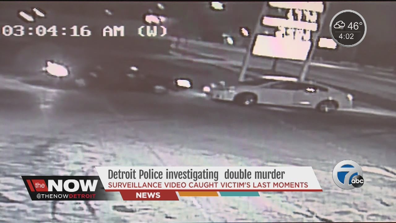 Detroit police investigate double murder - YouTube