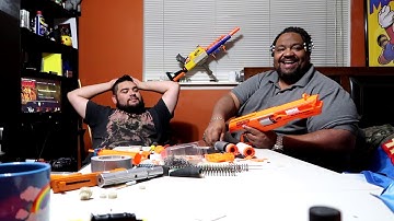 Nerf Accustrike Alphahawk Mod Pt 1