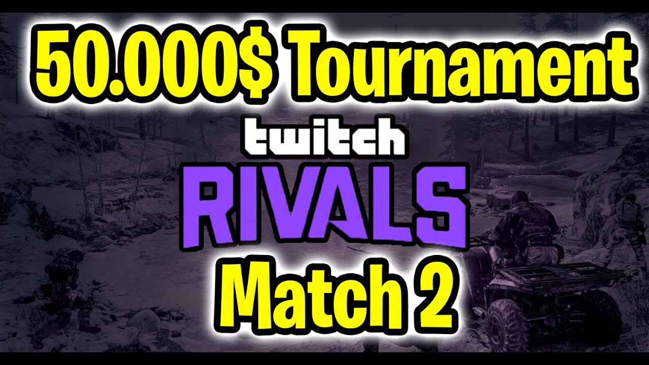 Twitch Rivals Warzone Tournament 50.000$ Match 2 - Call of Duty Warzone ...