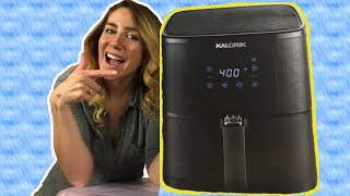 How to use an Air Fryer | Kalorik 3.5 Quart Air Fryer