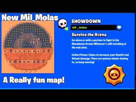 The New Mil Molas Map Is Really Fun Brawl Stars Gameplay Youtube - mil molas brawl stars