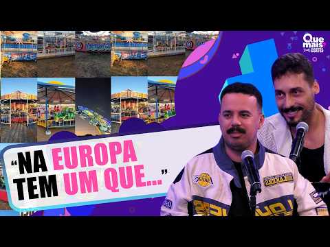 INCREDIBLE THEME PARKS IN EUROPE THAT BEAT DISNEY! | HAPFUN on QueMais? Podcast