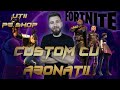 LIVE FORTNITE ROMANIA CUSTOM NO-BUILD CU ABONATII | Use cod UTII