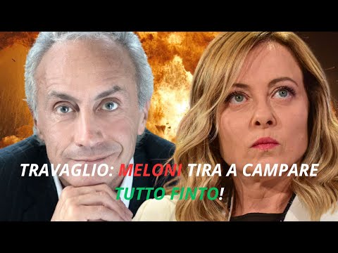 Video Marco Travaglio spara a zero contro Giorgia Meloni: È il nulla assoluto!