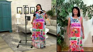 Tolani Collection Flounce Hem Dress on QVC