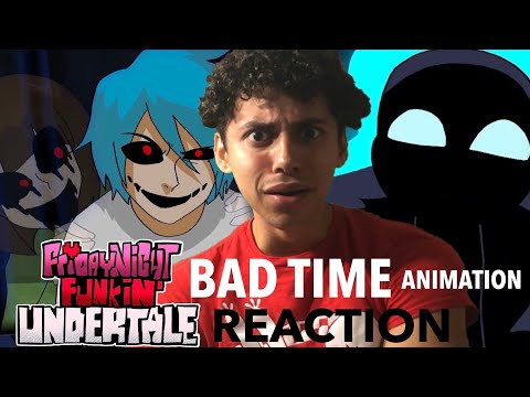 BAD TIME- Nightmare Sans vs BF? (FNF Animation) 