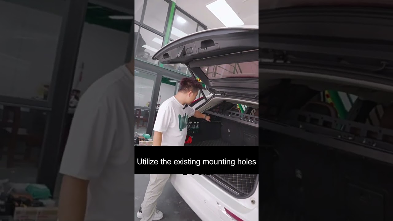 HIGH FLYING for Volvo XC60 2018-2024 Car Modular Storage Molle Panels Trunk Shelf Storage Rack