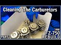 How to Clean the Carburetors (2 of 2) - 1988 Yamaha FZ-750 Rebuild (Part 7)