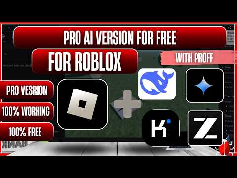 How to Use AI Pro in Roblox Studio for FREE (2026 Tutorial) | DeepSeek Pro, Gemini & Kimi AI