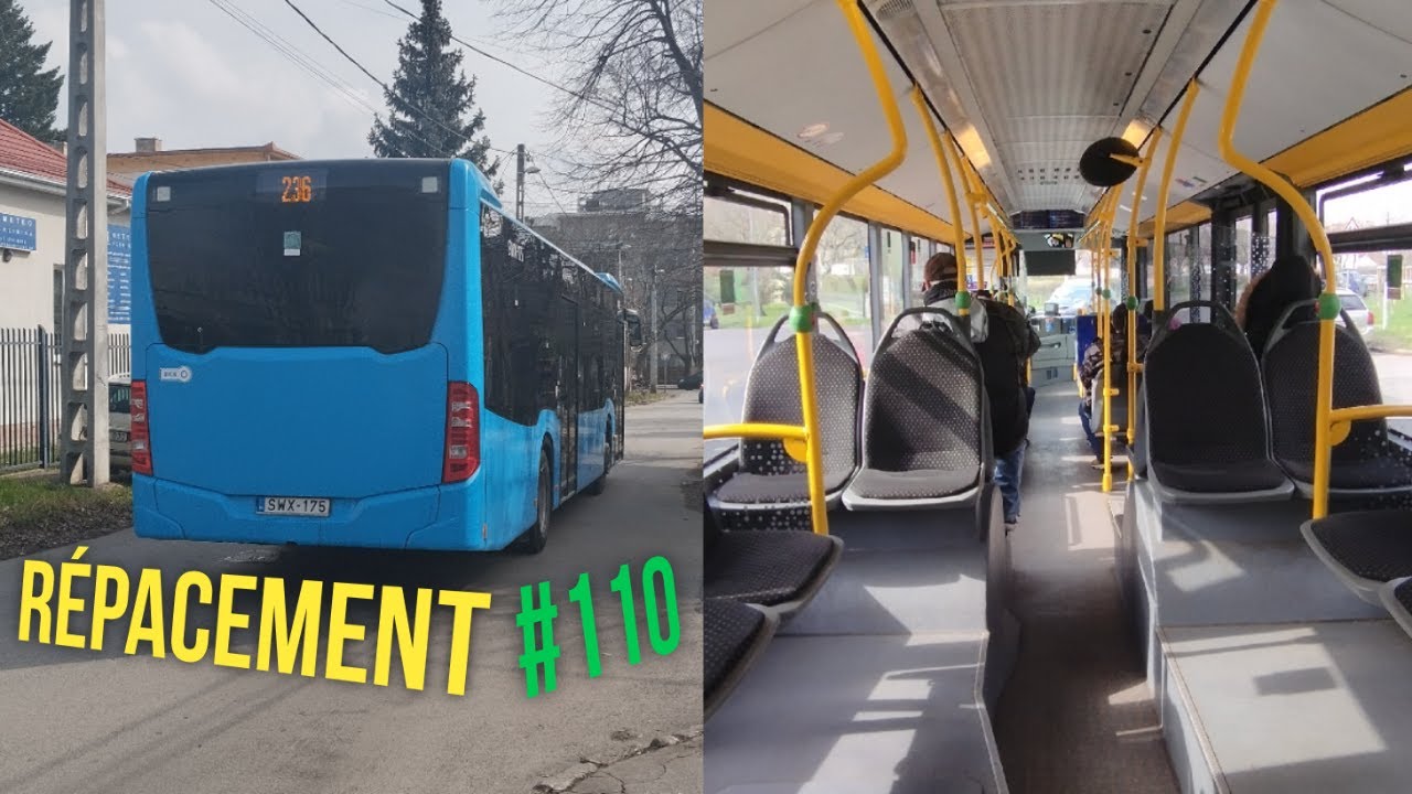 Répacement EXTRA | Az egyetlen 2 ajtós Mercedes Citaro C2 (SWX-175) pótol a 236-oson hétvégén!