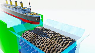Ships vs Mega Shredder | Teardown