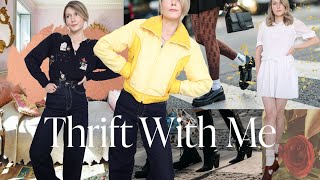 THRIFT WITH ME - Life in Florida, Goodwill and the bins, fall trends, health update, + styling Vlog