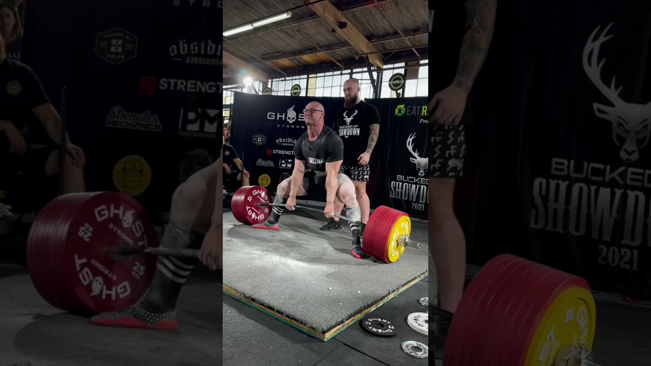 1003 lbs deadlift Dan grigs attempt 