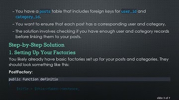 Creating Laravel 8 Factories with Relationships
