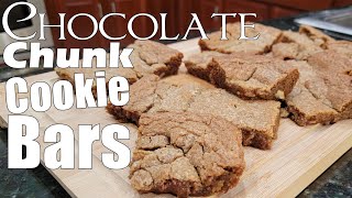 The Recipe That Almost Killed Me, Chocolate Chunk Cookie Bars?