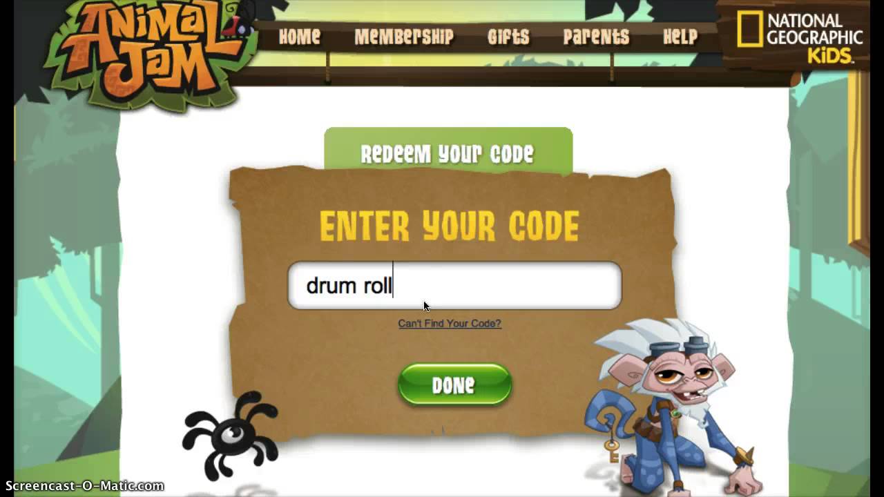 animal jam codes for free membership