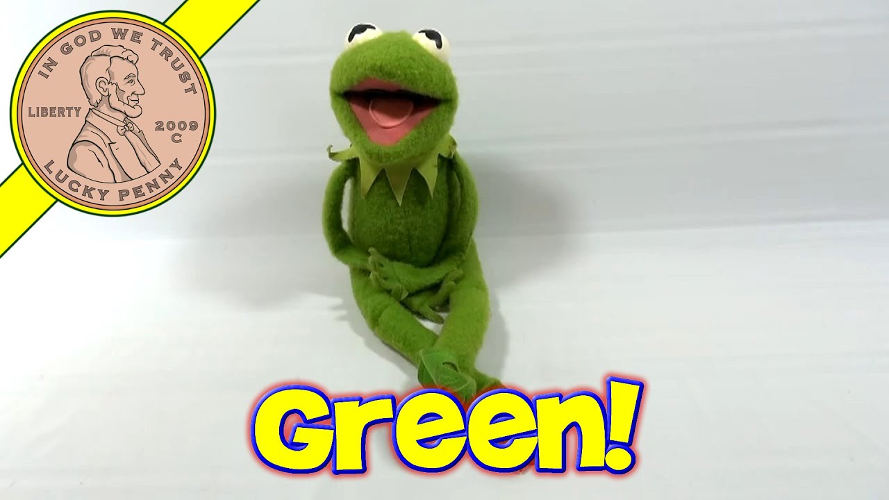 vintage kermit the frog plush