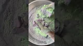 #crumbleart #asmr #satisfying #crunchycrumbles #relax #cementart #relaxing # #cornstarch