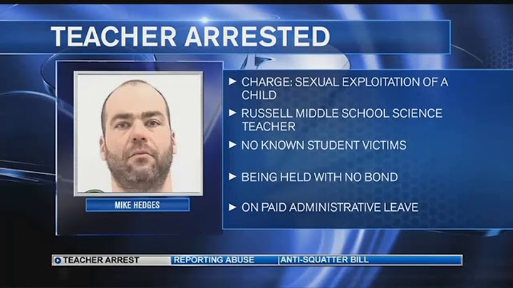 District 11 teacher suspected of sexual exploitation of a child