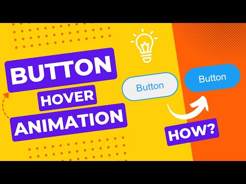 Button Hover Animation Using HTML and CSS