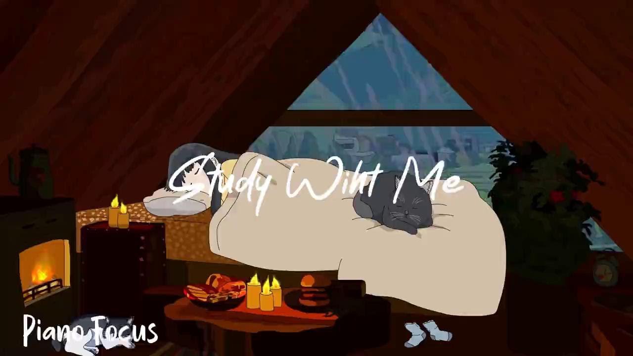 🌿 2-Hour Study Session ☔ Cozy Rain & Gentle Piano for Productivity