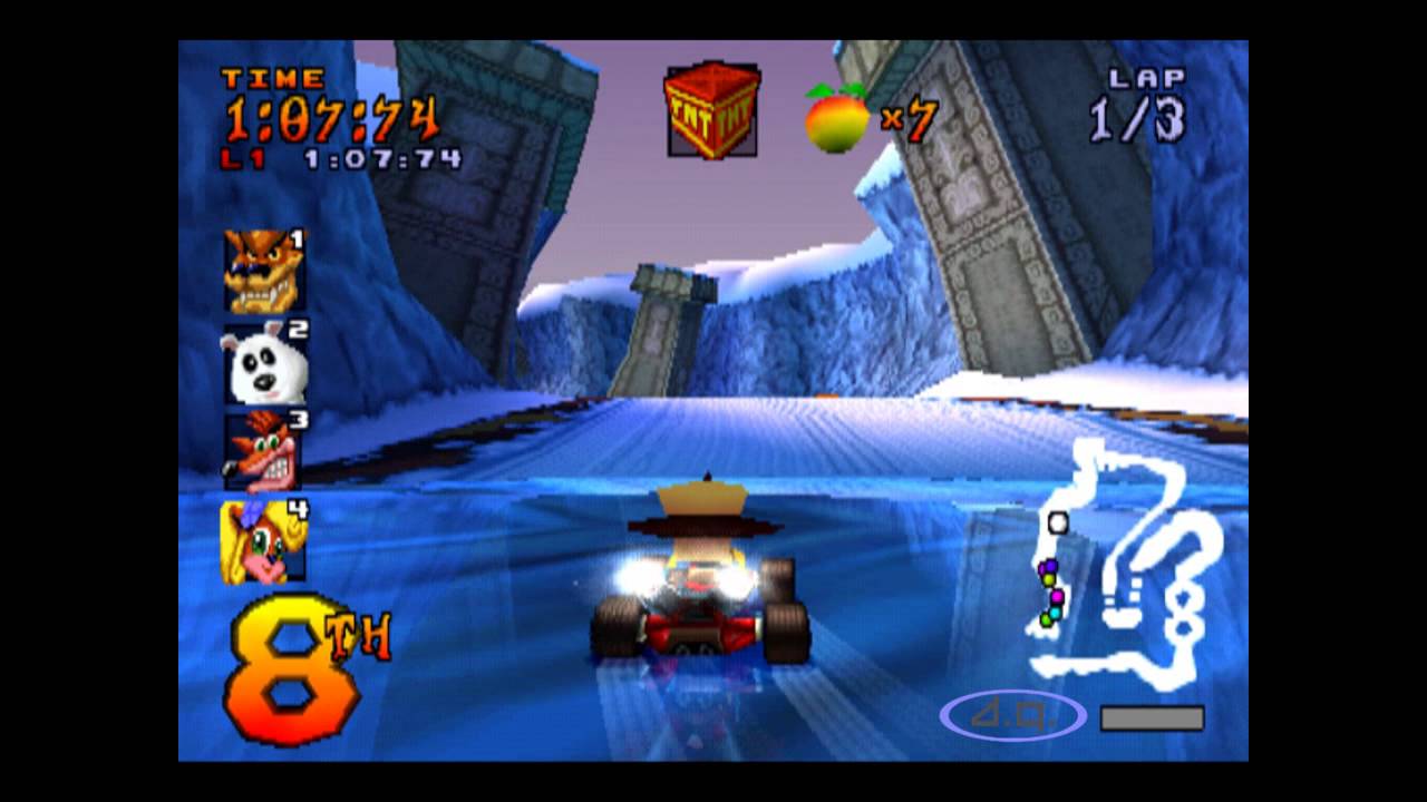 PS1 Longplay - Crash Team Racing - Diniz Games