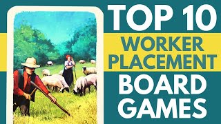 Top 10 Worker Placement Board Games | Best Worker Placement Games of All Time