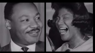 Video thumbnail of "Mahalia Jackson singing & Martin Luther King Jr. preaching at Church together"