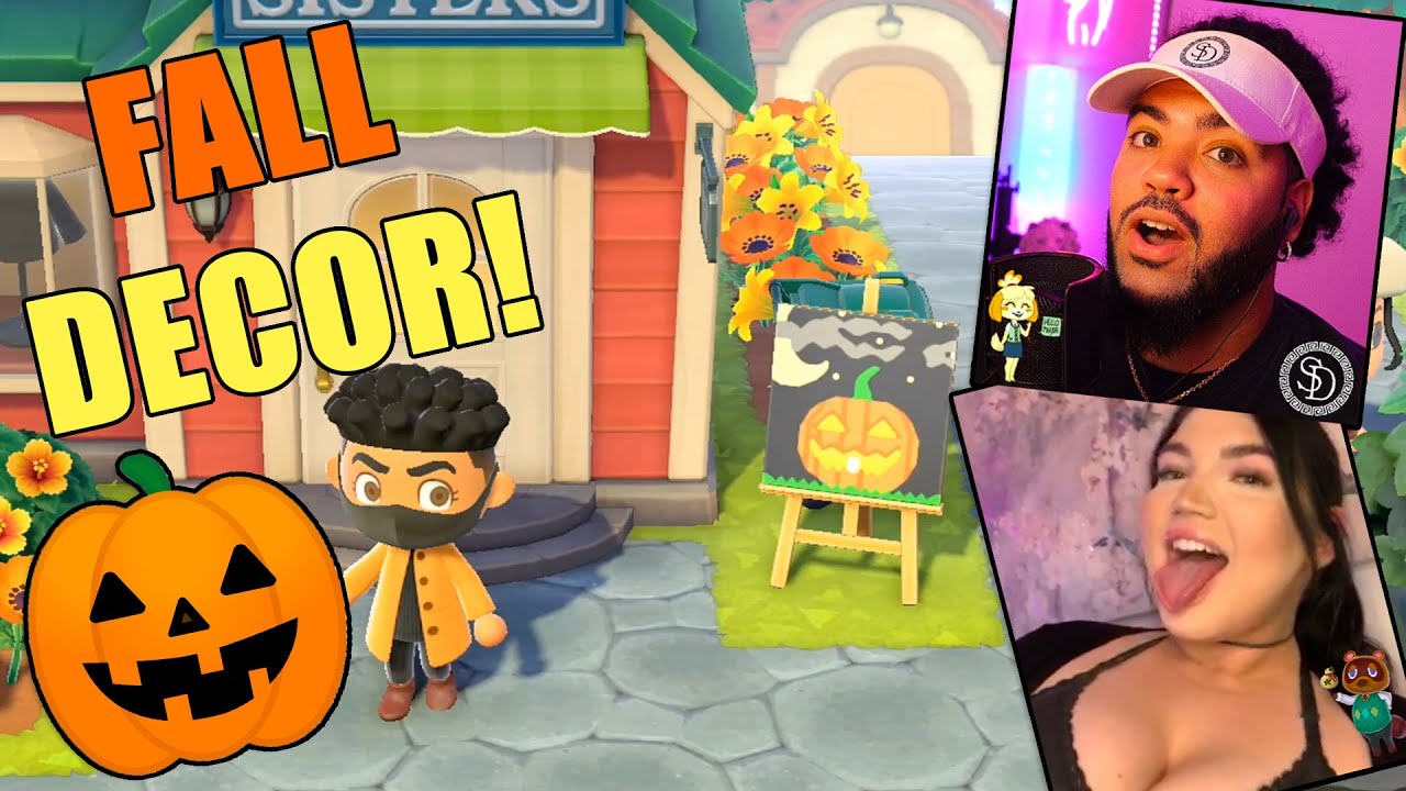 Visiting A Fall Island! || Animal Crossing New Horizons (ACNH Island