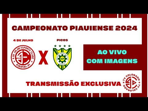 4 de Julho  X  Picos-  Campeonato Piauiense 2024, 5ª rodada