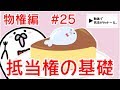 民法 物権編#25 「抵当権の基礎」解説 【行政書士試験対策】