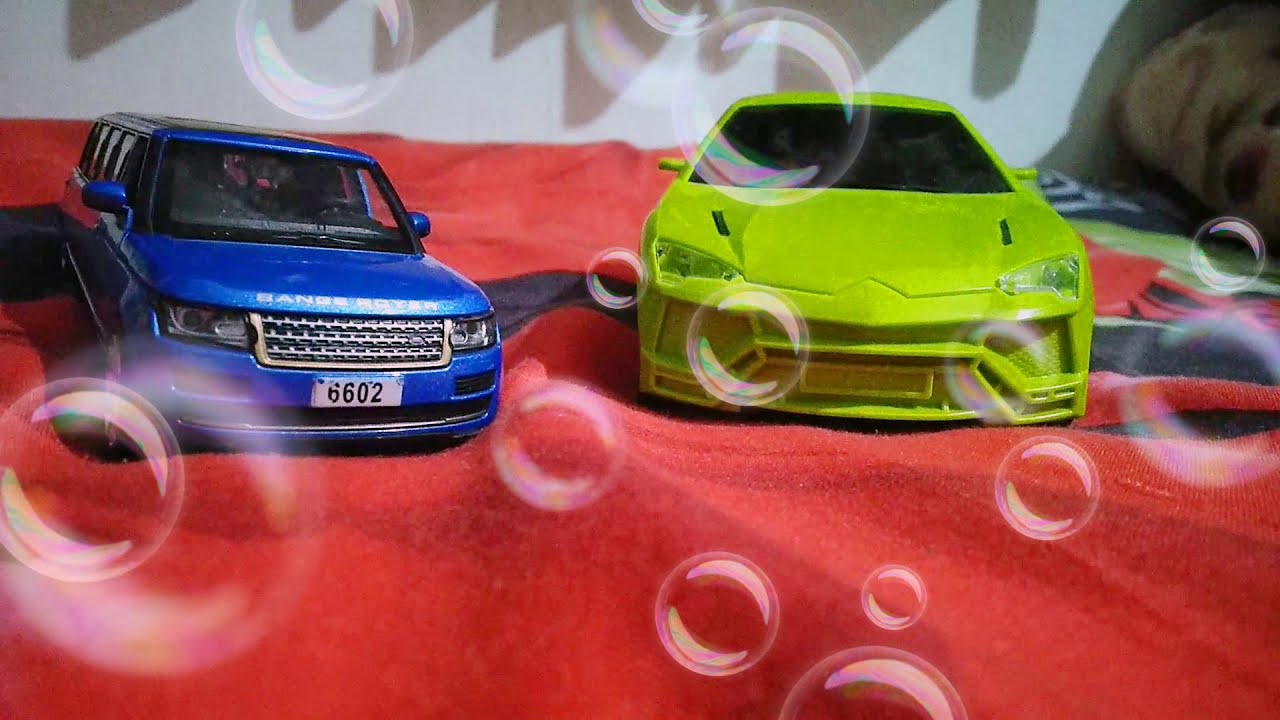 Range Rover VS Remote control car .