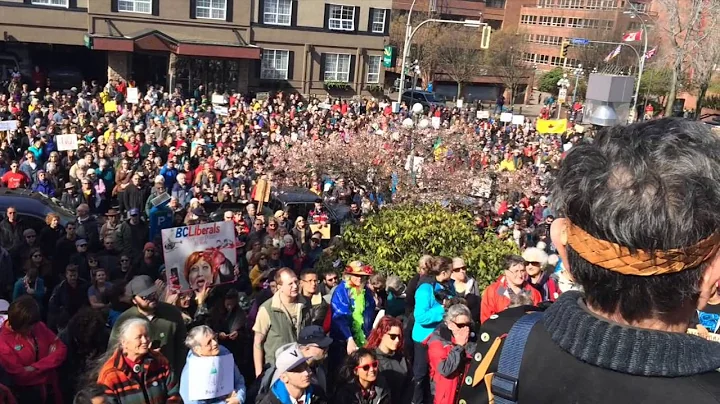 Victoria: Thousands protest Anti-Terror Conservative Bill C-51