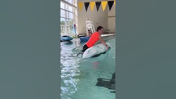 New boaters learning to roll is always an exciting time! #whitewater #kayak