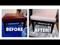 How to Paint Leather with Chalk Paint - DIY Leather Color Change 2020