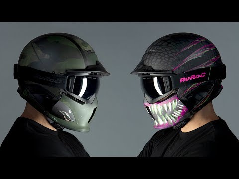 スキー・スノーボードアクセサリー RuRoC RG1-DX HELMET TOXIN Helmet snow_eccoms_0001_rg1_side_righ