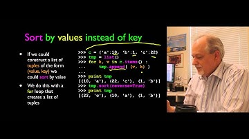 Python for Informatics - Chapter 10 - Tuples