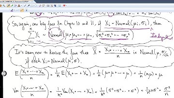 MA 381: Section 10.1: Expected Value And Variance of Sums of Random Variables