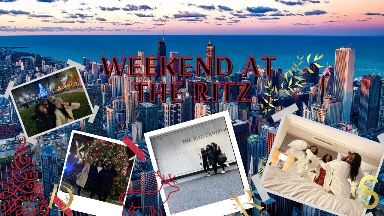 {VLOGMAS} 🎄GIRLS NIGHT!! LUXURY HOTEL TOUR II CHRISTMAS IN CHICAGO 🎄