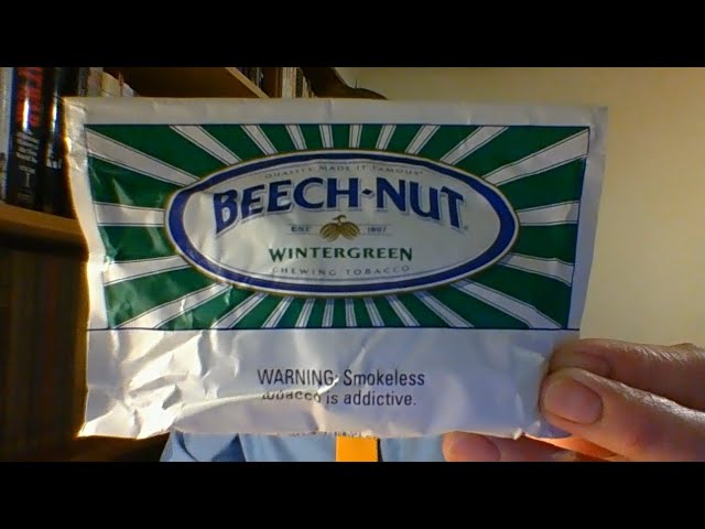 beech nut wintergreen chewing tobacco Chew Review Part 2 : Beech~nut Wintergreen