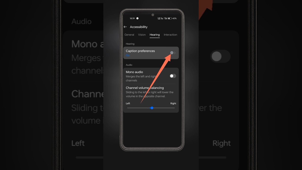 How to Enable Caption Preferences Setting | Accessibility
