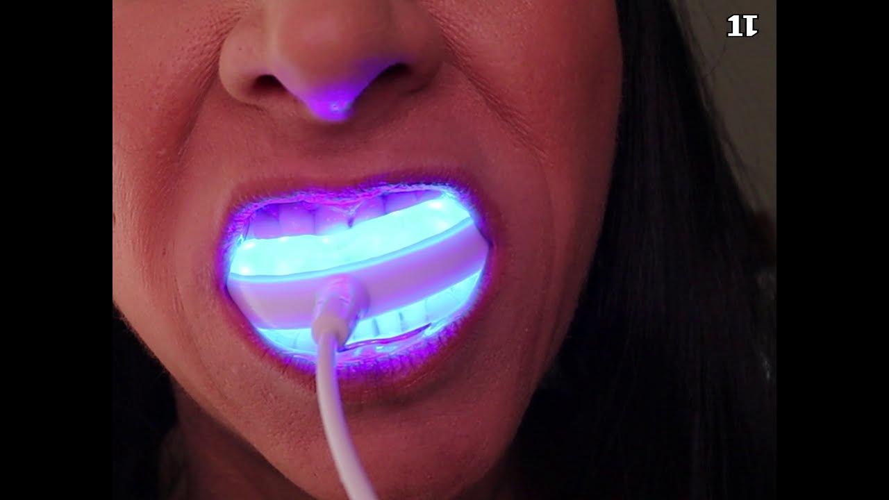 Whitening USB Led Blue Light | and Demo - YouTube