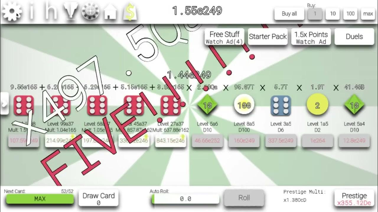 Idle dice import code/hack (CODE IN THE DESCRIPTION) YouTube