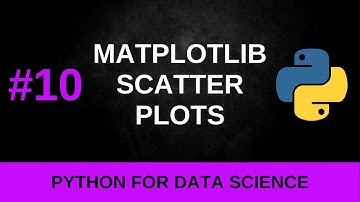 Python Data Science Tutorial #10 - Scatter Plots with Matplotlib