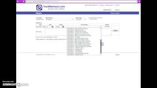 Using Track My Hours